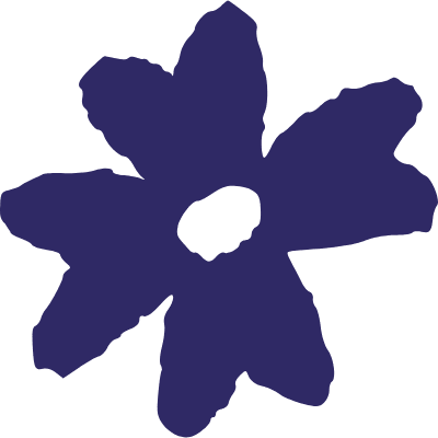 Nature Flowers 4 Element from Inked Shapes Set
