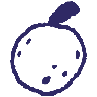 Nature Fruit Orange Element from Inked Shapes Set