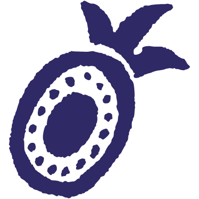 Nature Fruit Pineapple Element from Inked Shapes Set
