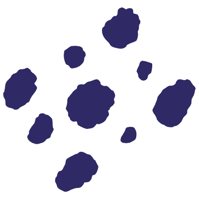 Repeating Dots Pattern Element from Inked Shapes Set