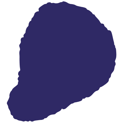 Shape Bubble Blob Simple 1 Element from Inked Shapes Set