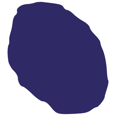 Shape Bubble Blob Simple 5 Element from Inked Shapes Set