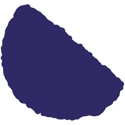 Shape Bubble Half Circle Element from Inked Shapes Set