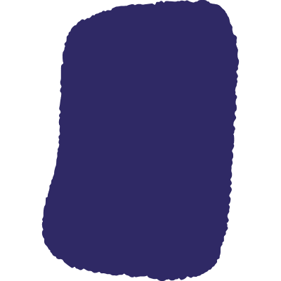 Shape Bubble Square Element from Inked Shapes Set