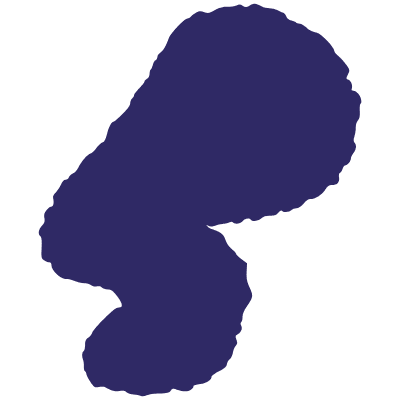 Shape Bubble Wiggle Blob 1 Element from Inked Shapes Set