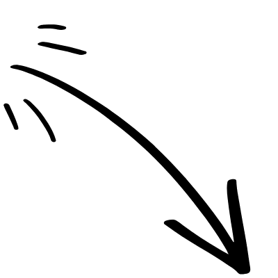 Curve Doodle Arrow 2 Element from Beveled Scribbles Set
