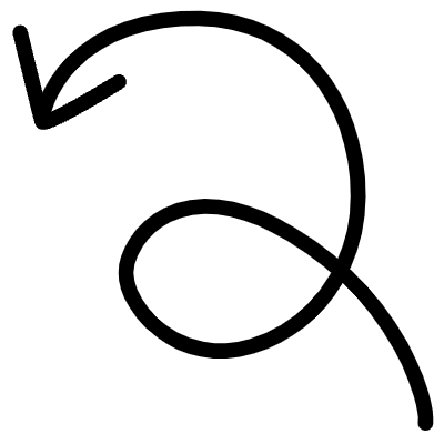 Spiral Arrow Line 7 Element from Variable Scribbles Set