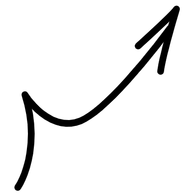 Wiggle Arrow Line 2 Element from Variable Scribbles Set