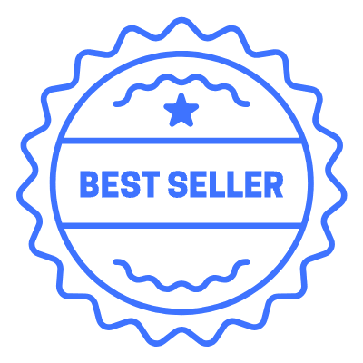 Best Seller Star Element from Vector Badges Set