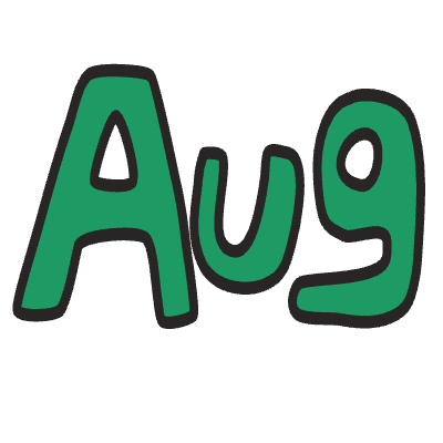 August Element from Fun Stickers Set