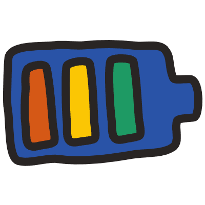 Battery Element from Fun Stickers Set