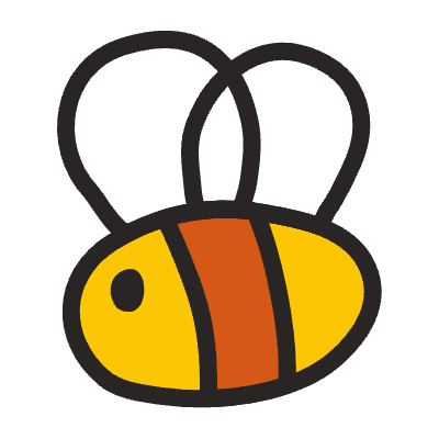 Bee Element from Fun Stickers Set