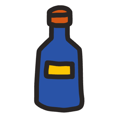 Bottle Element from Fun Stickers Set