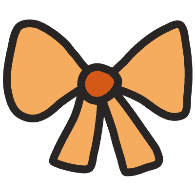 Bow 1 Element from Fun Stickers Set