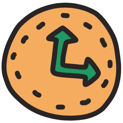 Clock Element from Fun Stickers Set