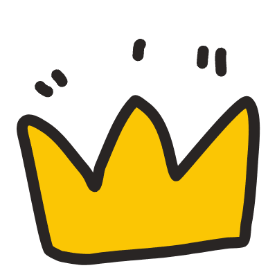 Crown Element from Fun Stickers Set