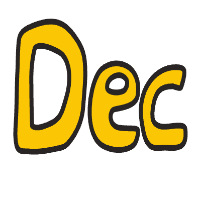 December Element from Fun Stickers Set