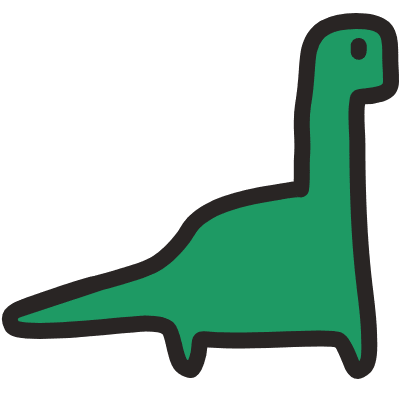 Dinosour Element from Fun Stickers Set