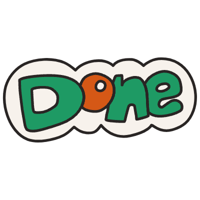 Done Element from Fun Stickers Set