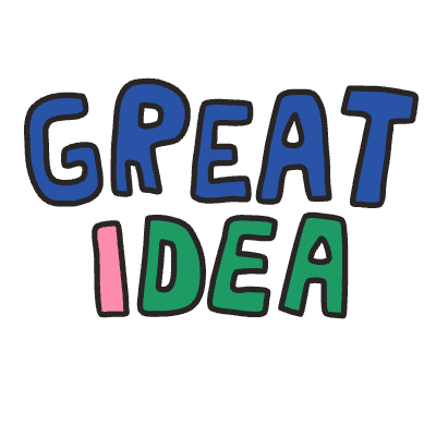 Great Idea Element from Fun Stickers Set