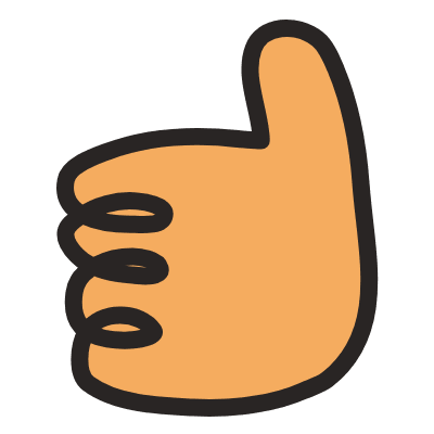 Hand 6 Element from Fun Stickers Set