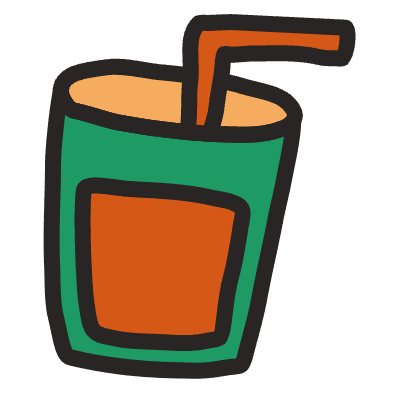 Juice Element from Fun Stickers Set
