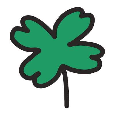 Leaf 1 Element from Fun Stickers Set