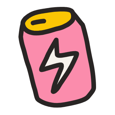 Power Drink Element from Fun Stickers Set