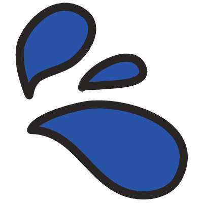 Splash Element from Fun Stickers Set