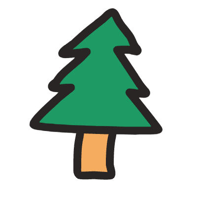 Tree 3 Element from Fun Stickers Set
