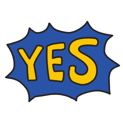 Yes Element from Fun Stickers Set