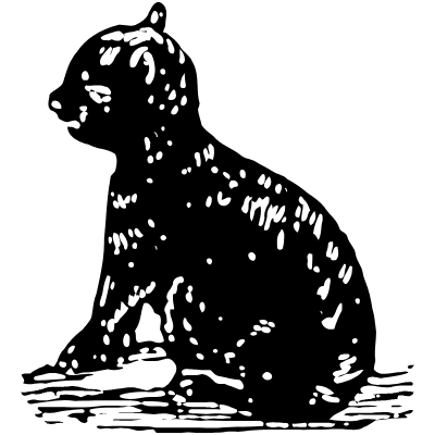 Cat 2 Element from Vintage Illustrations Set