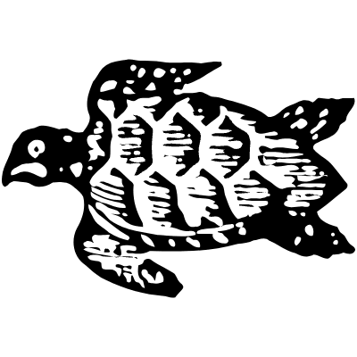 Turtle Element from Vintage Illustrations Set