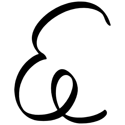 Abstract Curvy Line Element from Beveled Scribbles Set
