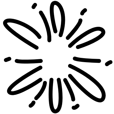 Highlight Effect Line Line 6 Element from Variable Scribbles Set