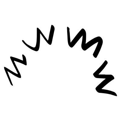 Lines Wavy Doodle Element from Beveled Scribbles Set