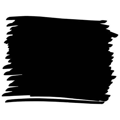 Rectangle Shape Mark Doodle 3 Element from Beveled Scribbles Set