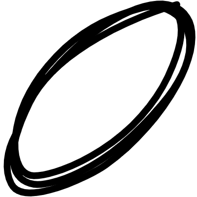 Highlight Circle Line 6 Element from Variable Scribbles Set