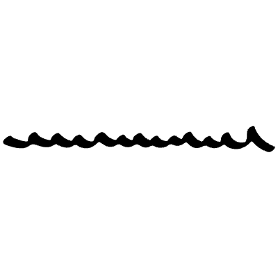 Highlight Line Underline Doodle 13 Element from Beveled Scribbles Set