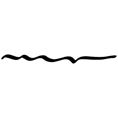 Highlight Line Underline Doodle 21 Element from Beveled Scribbles Set