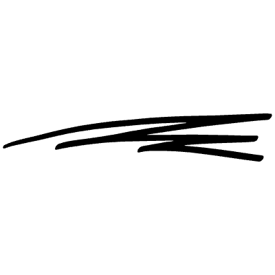 Highlight Line Underline Doodle 28 Element from Beveled Scribbles Set