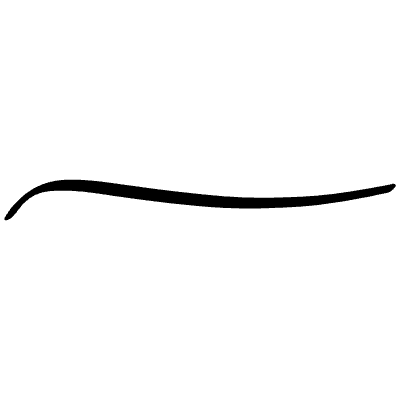 Highlight Line Underline Doodle 32 Element from Beveled Scribbles Set