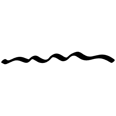 Highlight Line Underline Doodle 33 Element from Beveled Scribbles Set