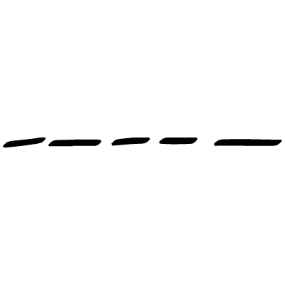 Highlight Line Underline Doodle 4 Element from Beveled Scribbles Set