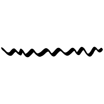 Highlight Line Underline Doodle 5 Element from Beveled Scribbles Set
