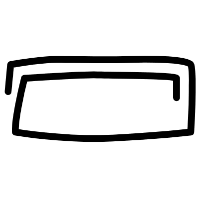 Highlight Rectangle Line 3 Element from Variable Scribbles Set