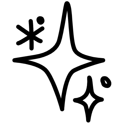 Star Sparkle Shine Line 7 Element from Variable Scribbles Set