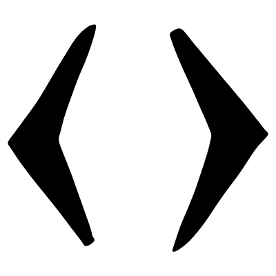 Bracket Solid Doodle Doodle Element from Beveled Scribbles Set