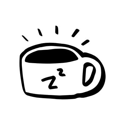 Coffee Cup Doodle Element from Beveled Scribbles Set