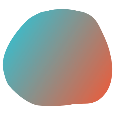 Organic Shape Circle 1 Element from Gradient Shapes Set
